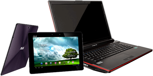 Notebook e equipamentos portáteis